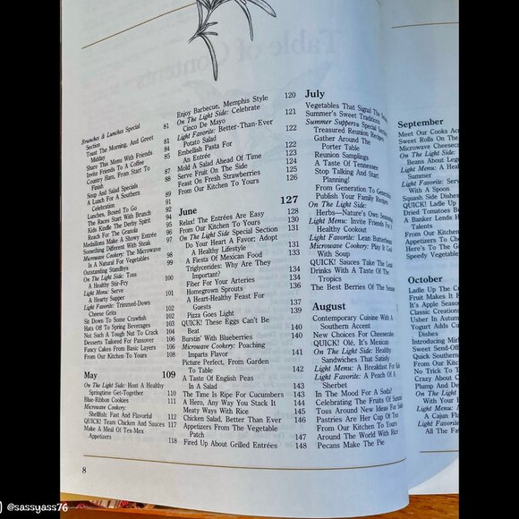 ▪️VTG▪️1990 & 1991 SOUTHERN LIVING Hardcover Annual Recipe Books - Picture 5 of 11